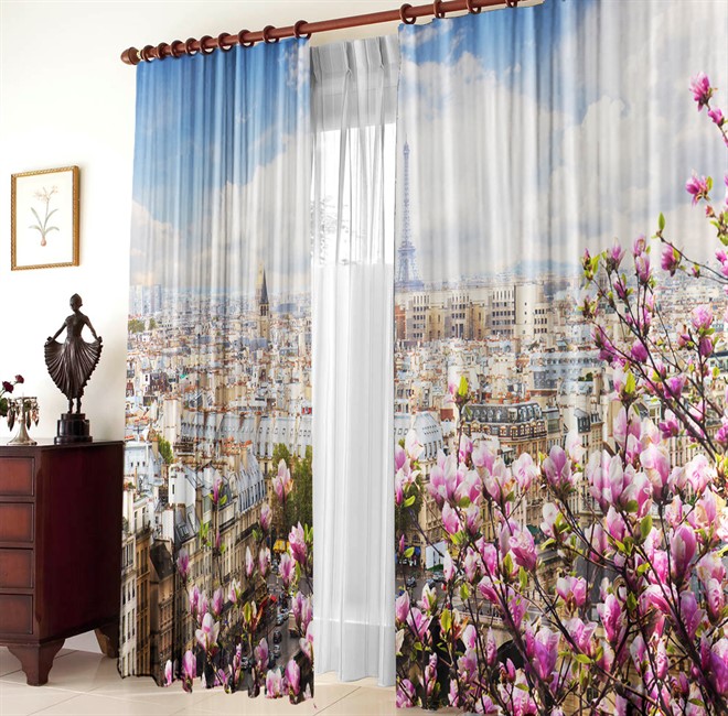 ФОТОТЮЛЬ "КРЫШИ ДОМОВ"  - фото 8434