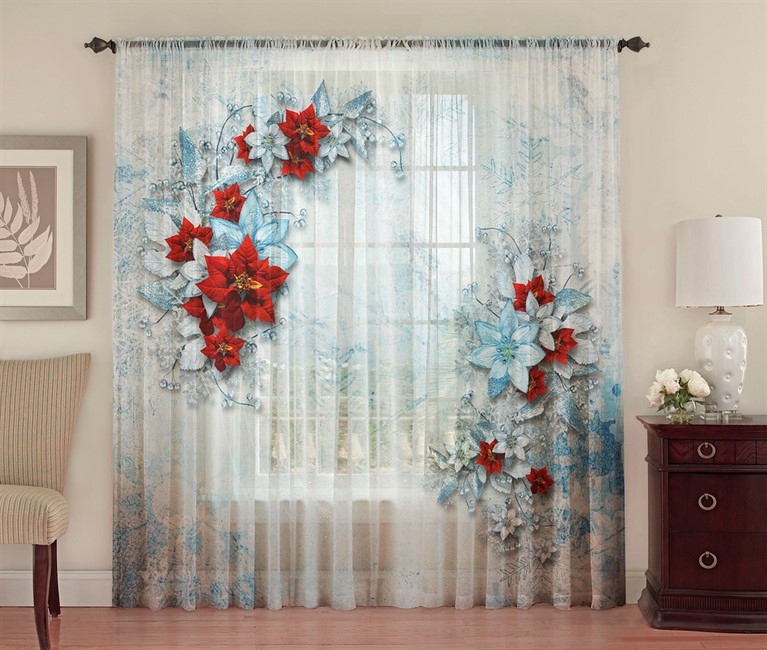 ФОТОШТОРЫ "АЛЬПИЙСКИЙ СНЕГ"   - фото 8662