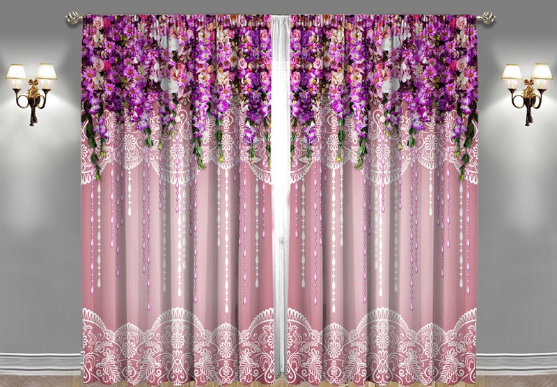 ФОТОШТОРЫ "ВОЛШЕБНЫЙ РОЗОВЫЙ САД"   - фото 8695