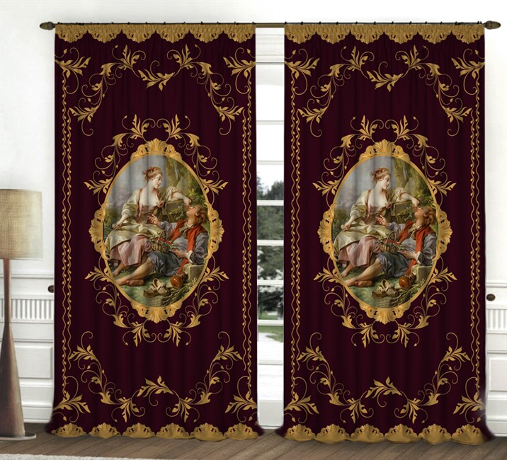 ФОТОШТОРЫ "ВИКТОРИАНСКИЙ СТИЛЬ РУБИН"  - фото 8864