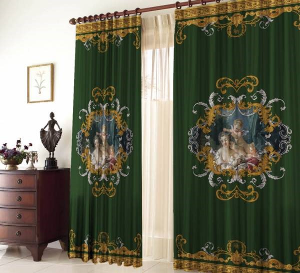 ПОСТЕЛЬНОЕ БЕЛЬЕ "МАДОННА ЗЕЛЕНЫЙ" - фото 9086