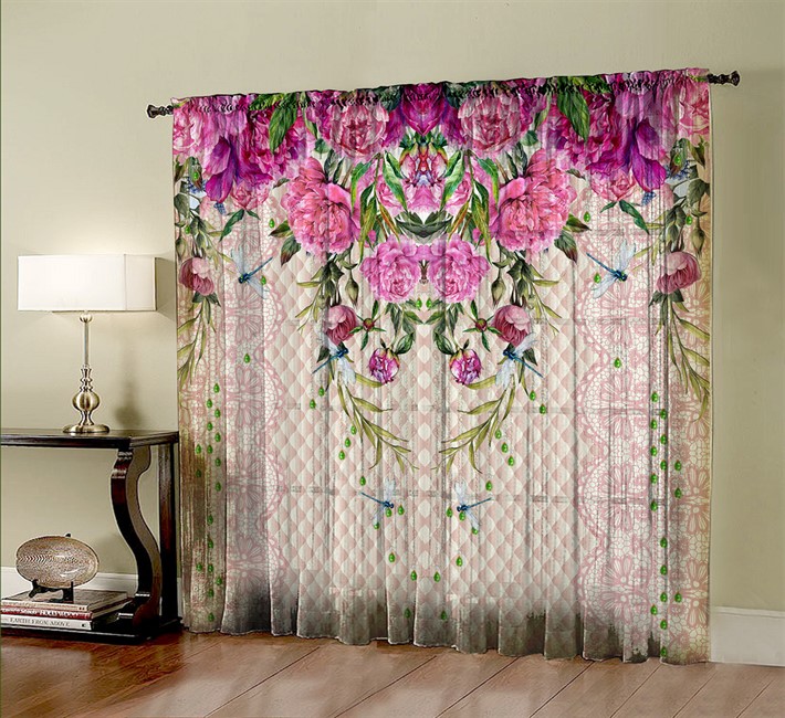 фотошторы "ПРИМАВЕРА БЕЛЫЙ" - фото 9101