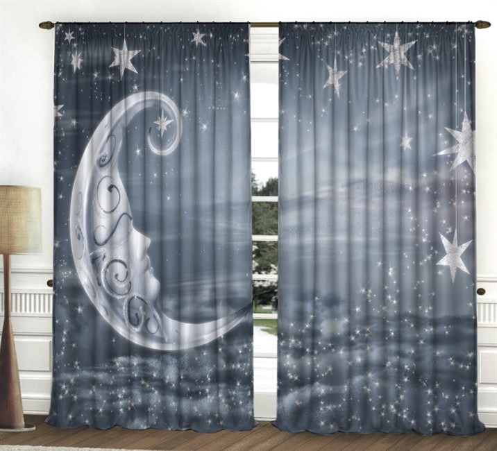 фотошторы "ПОЛУМЕСЯЦ"  - фото 9104