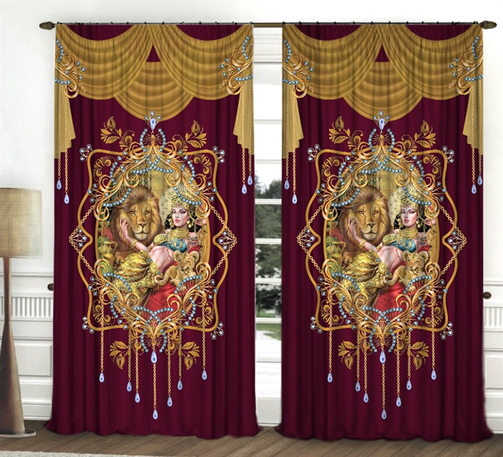 фотошторы "ПЕРСИДСКАЯ НОЧЬ РУБИН" - фото 9108