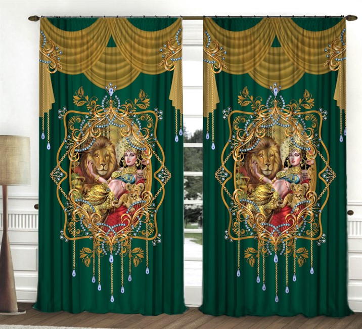 фотошторы "ПЕРСИДСКАЯ НОЧЬ ИЗУМРУД" - фото 9110