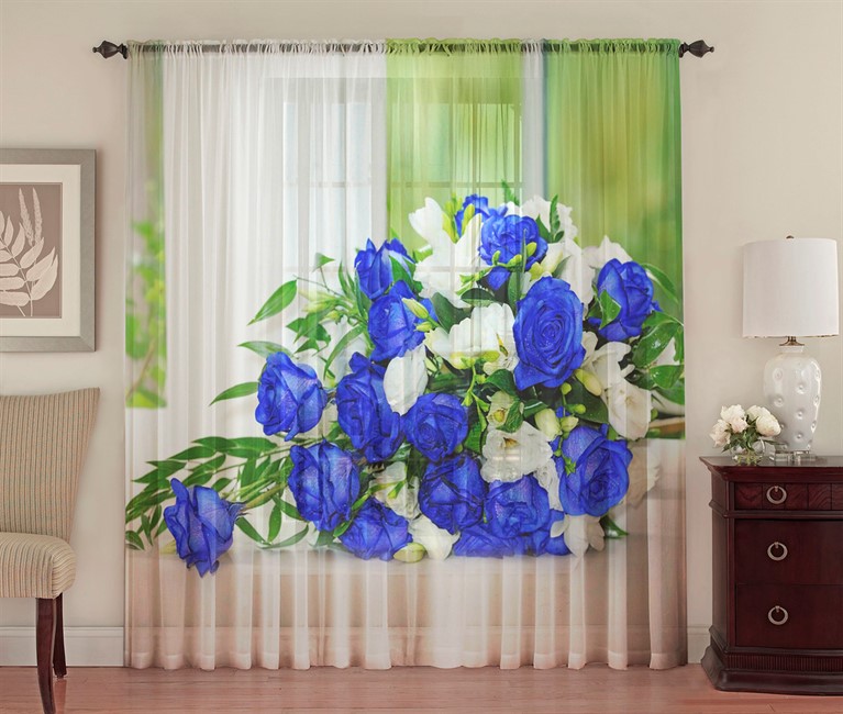 ФОТОТЮЛЬ "БУКЕТ НЕВЕСТЫ" - фото 9166