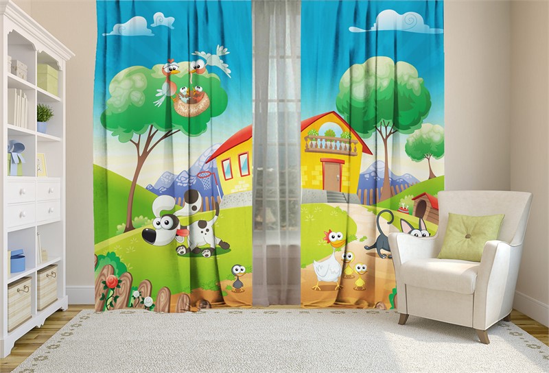 фотошторы "ГОРОДОК"  - фото 9201