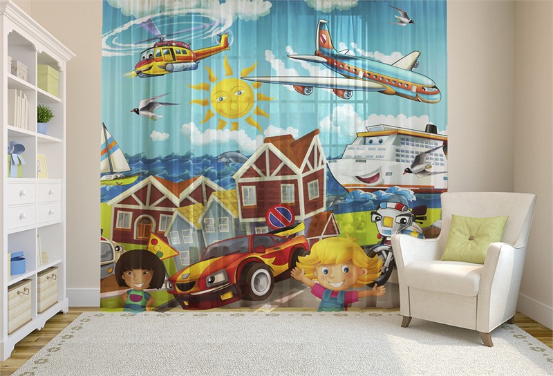 фотошторы "ВЕРТОЛЕТИК" - фото 9221