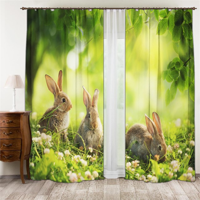 фотошторы "ЗАЙЧАТА"   - фото 9324