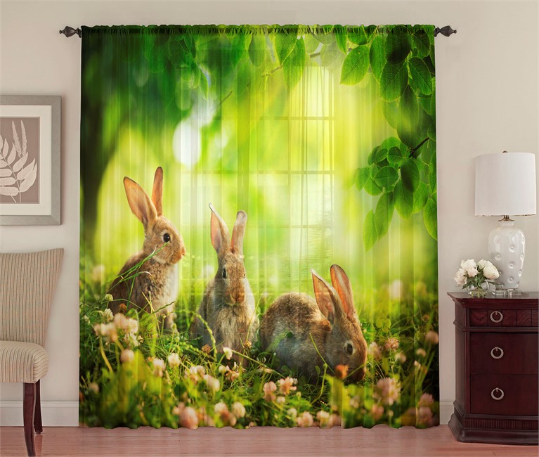 фотошторы "ЗАЙЧАТА"   - фото 9325