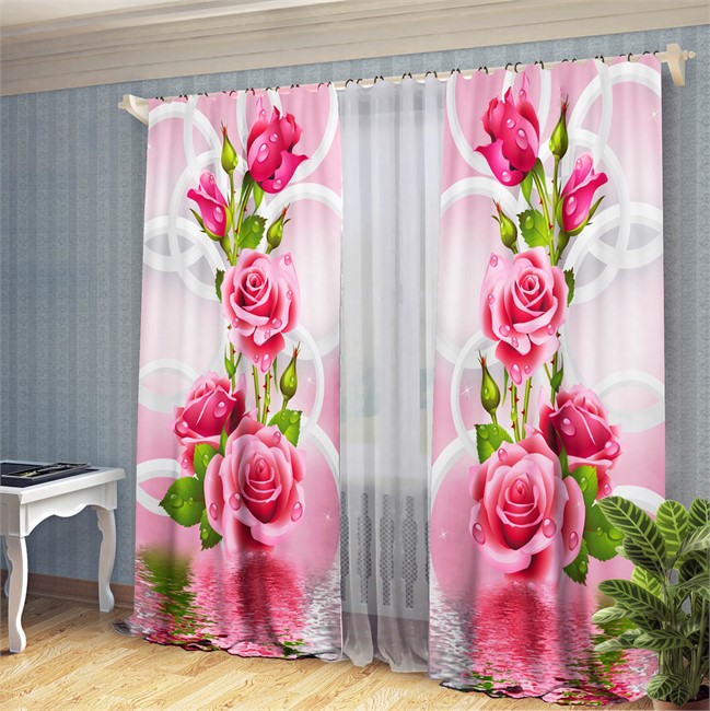 фотошторы "ДУШИСТЫЕ РОЗЫ" - фото 9329