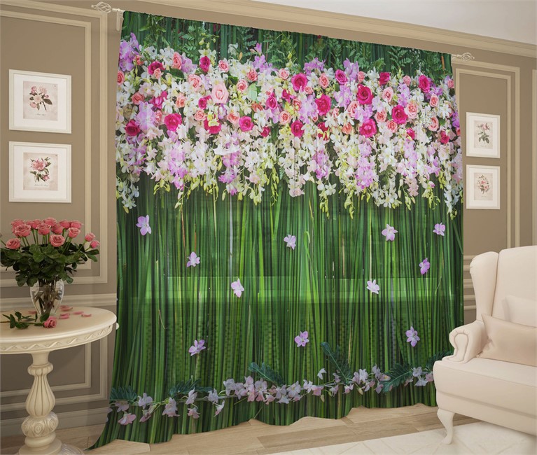 фотошторы "ЗЕЛЕНЫЙ ЗАНАВЕС"  - фото 9360