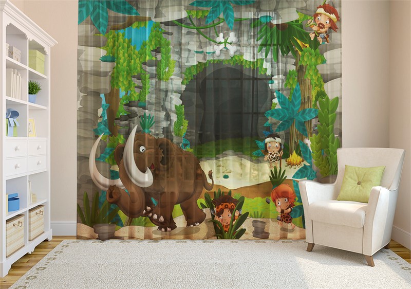 фотошторы "МАМОНТ" - фото 9378