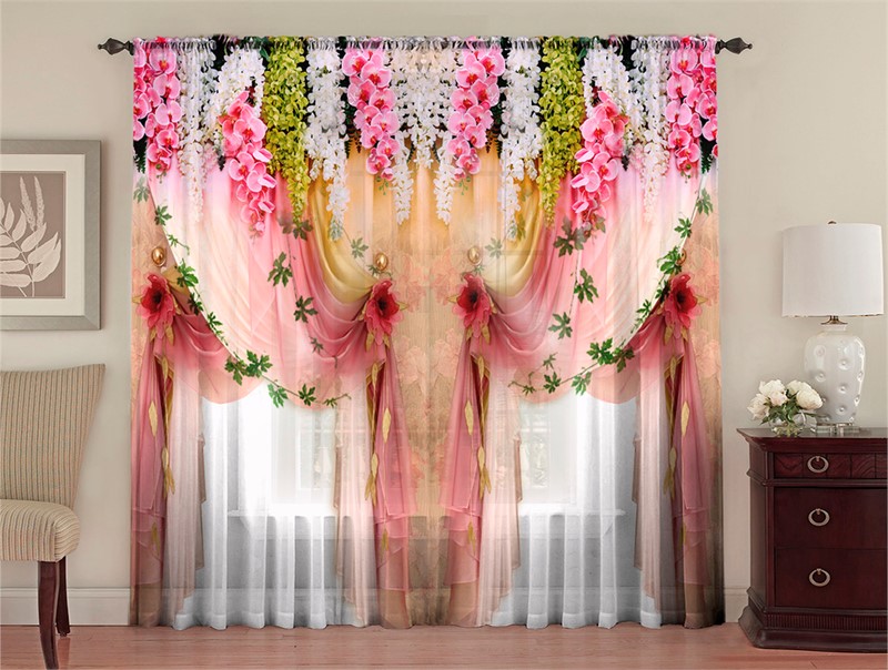 фото шторы Летний день "ПРИМАДОННА БЕЖ"  - фото 9424