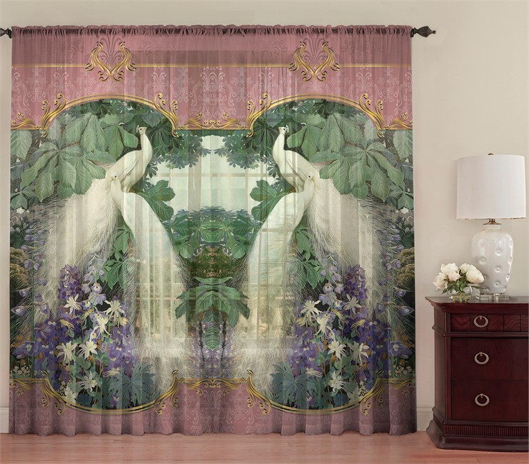 фотошторы "СИМВОЛ СЧАСТЬЯ РОЗ"   - фото 9521