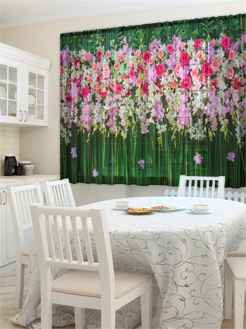 фотошторы "ЗЕЛЕНЫЙ ЗАНАВЕС"  - фото 9600