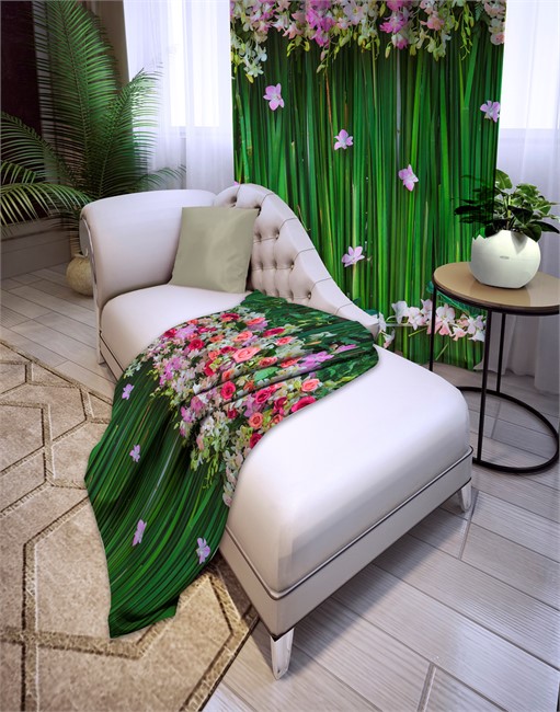 ФОТОШТОРЫ КУХНЯ "ЗЕЛЕНЫЙ ЗАНАВЕС" - фото 9629