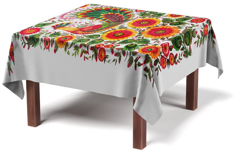 ФОТОСКАТЕРТЬ "ПЕТУШКИ" - фото 9688