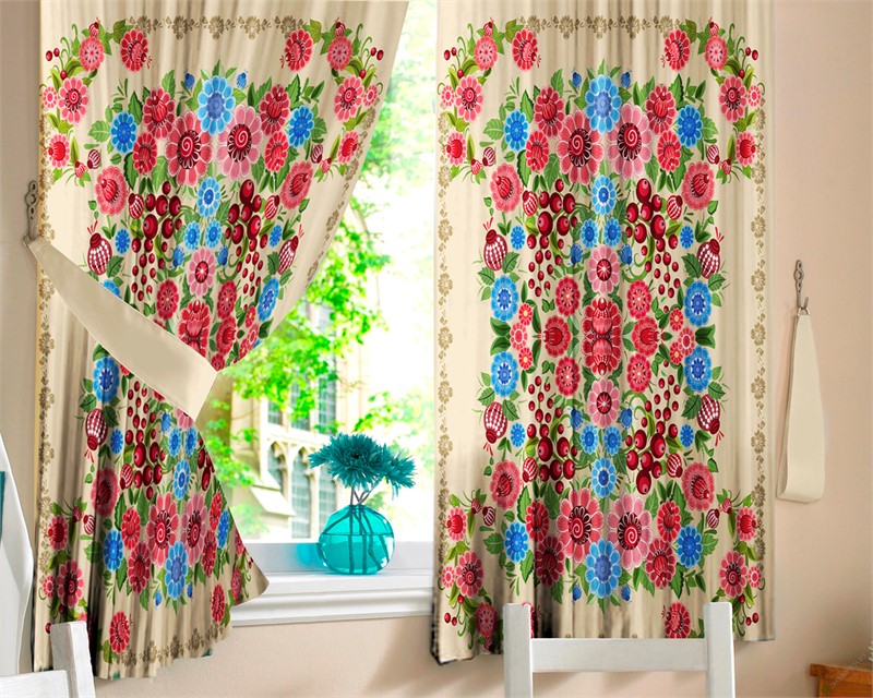 ФОТОСКАТЕРТЬ "ХОХЛОМА" - фото 9698