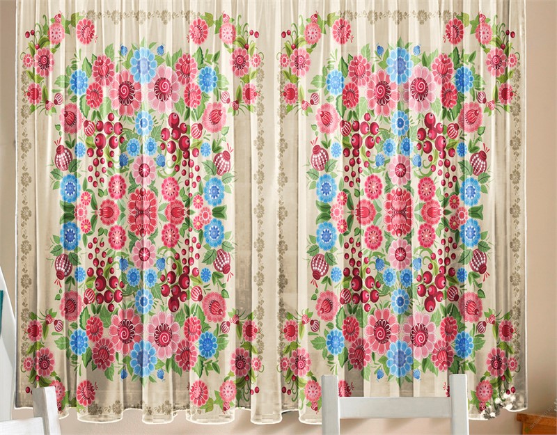 ФОТОСКАТЕРТЬ "ХОХЛОМА" - фото 9699