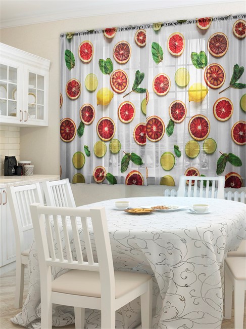 ФОТОШТОРЫ КУХНЯ "ФРЕШ"  - фото 9778