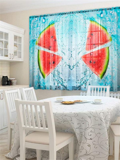 ФОТОШТОРЫ КУХНЯ  "АРБУЗ"  - фото 9865