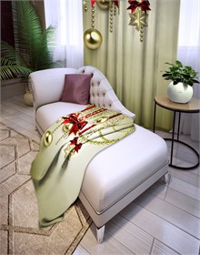 ПЛЕД ФЛИСОВЫЙ "УКРАШЕНИЕ"