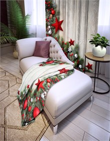 ПЛЕД ФЛИСОВЫЙ "ЯНВАРЬ"