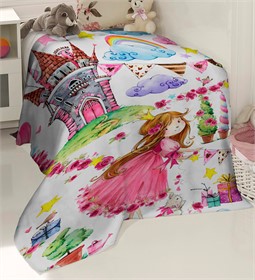 ПЛЕД ФЛИСОВЫЙ "ВОЗДУШНЫЙ ЗАМОК" 