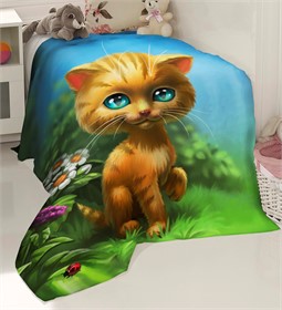 ПЛЕД ФЛИСОВЫЙ "ЗНАКОМСТВО" 