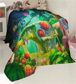 ПЛЕД ФЛИСОВЫЙ "МУЛЬТ" 