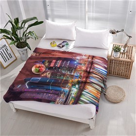 ПЛЕД ФЛИСОВЫЙ "МОСКВА СИТИ" 