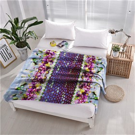 ПЛЕД ФЛИСОВЫЙ "ПЕРЛАМУТРОВЫЙ САД"