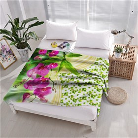 ПЛЕД ФЛИСОВЫЙ "ОТТЕНОК ЛЕТА"