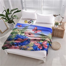 ПЛЕД ФЛИСОВЫЙ "ТАЙНА КРАСОТЫ" 