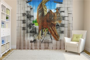 ФОТОТЮЛЬ "ДИНОЗАВР РЕКС"