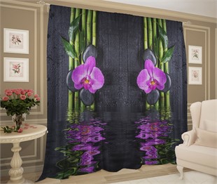 ФОТОТЮЛЬ "ОРХИДЕЯ НАД ВОДОЙ"