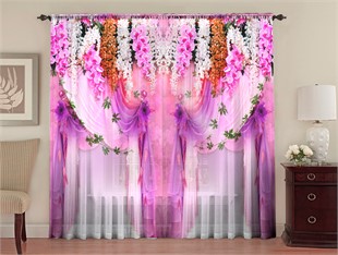 ФОТО ТЮЛЬ Летний день "ПРИМАДОННА РОЗ"