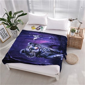 ПЛЕД ФЛИСОВЫЙ "ИНДИГО" 