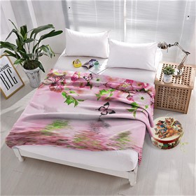 ПЛЕД ФЛИСОВЫЙ "ЛЕТНЯЯ МАГИЯ"