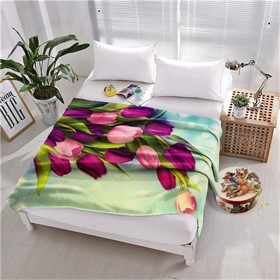 ПЛЕД ФЛИСОВЫЙ "ПОПУРРИ" 