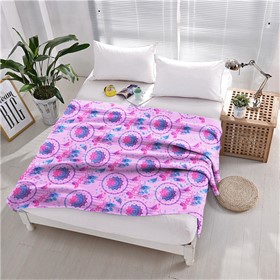 ПЛЕД ФЛИСОВЫЙ "СЛАЙД РОЗОВЫЙ" 