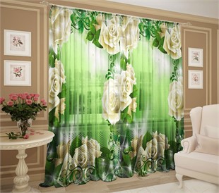 ФОТОТЮЛЬ "ЮНАЯ РОЗА"  