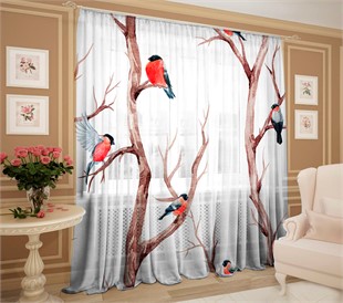 ФОТОТЮЛЬ "СНЕГИРИ" 