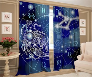 фотошторы "ЗОДИАК РАК" 