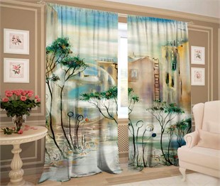 фотошторы "ГОРОД ВЕТРОВ" 