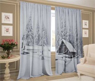 фотошторы "ЗИМОВЬЕ"  