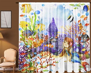 ФОТОТЮЛЬ "РУСАЛОЧКА"