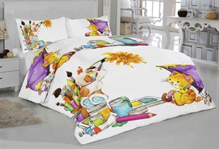 ДЕТСКОЕ ПОСТЕЛЬНОЕ БЕЛЬЕ 3D"КРАСКИ"