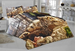 ПОСТЕЛЬНОЕ БЕЛЬЕ 3D "КОШКА"